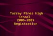 Torrey Pines High School 2006-2007 Registration. Instructions Read Everything –Profiles & Curriculum Information –Elective Course Descriptions –Registration