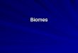 Biomes. What is a Biome? Biome- A geographical area that is characterized by the climate, plants, and animals of that area