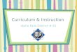 Curriculum & Instruction Idaho Falls District # 91