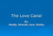 The Love Canal By; Maddy, Miranda, Sara, Shelby. Love Canal History The love canal was one of the worst tragedy in US History. The love canal was one
