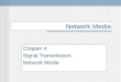 Network Media Chapter 4 Signal Transmission Network Media