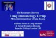 Dr Rosemary Boyton Lung Immunology Group Molecular immunology of lung disease National Heart & Lung Institute & Royal Brompton Hospital Imperial College