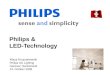 Philips AG Lighting Geneva | Switzerland 13. October 2009 Philips & LED-Technology Klaus Krzyzanowski