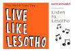 Learning activity Listen to Lesotho This World Food Day…
