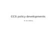 CCS policy developments Dr Jon Gibbins. STERN REVIEW: The Economics of Climate Change