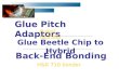 Back-End Bonding H&K 710 bonder Glue Pitch Adaptors Robot I&J2500 Glue Beetle Chip to Hybrid