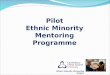 Ethnic Minority Mentoring Project Pilot Ethnic Minority Mentoring Programme