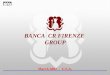 INVESTOR RELATIONS BANCA CR FIRENZE GROUP March 2002 - U.S.A