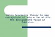 Using hegemonic theory to map conceptions of education within the development field in Pakistan