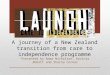 A journey of a New Zealand transition from care to independence programme Presented by Amee Nicholson, Davinia Abbott and Sharna Cocker