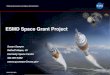 National Aeronautics and Space Administration  ESMD Space Grant Project Susan Sawyer ReDe/Critique, JV Kennedy Space Center 321-867-5482 susan.g.sawyer@nasa.gov