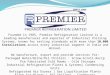 Founded in 1985, Premier Refrigeration Limited is a leading manufacturer and exporter of Industrial Chilling Systems, known for setting standards with