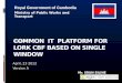 April, 23 2012 Version A Royal Government of Cambodia Ministry of Public Works and Transport Proposed Mr. SRUN SILINE