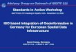 ISO based Integration of Geoinformation in Germany for European Spatial Data Infrastructure Hans Knoop, Germany ISO/TC 211 – CEN/TC 287 - DIN Advisory