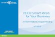 PECO Smart Ideas for Your Business AFCOM Midlantic Chapter Meeting 5/1/2014
