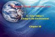 G. Tyler Millers Living in the Environment Chapter 18 Climate Change and Ozone Loss