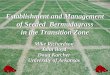 Establishment and Management of Seeded Bermudagrass in the Transition Zone Mike Richardson John Boyd Doug Karcher University of Arkansas Mike Richardson
