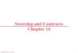 Utdallas.edu/~metin 1 Sourcing and Contracts Chapter 14