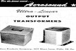 Acrosound Transformers 1955 Catalog