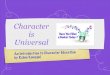 Character Counts Bucket Fillers PPT