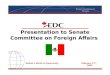 Export Development Canada Presentation to Senate Committee on Foreign Affairs February 17 th, 2004
