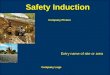 Safety Induction Safety Induction Entry name of site or area Company Picture Company Logo