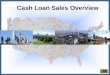 Cash Loan Sales Overview. Loans are competitively marketed and sold in the secondary market via a loan sale advisor. Loans are offered in a variety of