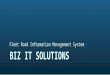 BIZ IT SOLUTIONS Fleet Road Information Management System