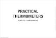 10 Practical Thermometers