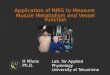 Lab. for Applied Physiology University of Tokushima Application of NIRS to Measure Muscle Metabolism and Vessel Function H Miura Ph.D