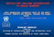 REVISITING CHILEAN INTEGRATION TO WORLD ECONOMY APEC Symposium: Catalytic Role of the APEC Process: Behind the Border, Beyond the Bogor Goals Chiba, Japan,