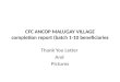 CFC ANCOP MALUGAY VILLAGE completion report (batch 1-10 beneficiaries Thank You Letter And Pictures