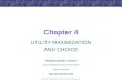 Chapter 4 UTILITY MAXIMIZATION AND CHOICE Copyright ©2002 by South-Western, a division of Thomson Learning. All rights reserved. MICROECONOMIC THEORY BASIC