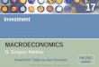 MACROECONOMICS © 2014 Worth Publishers, all rights reserved N. Gregory Mankiw PowerPoint ® Slides by Ron Cronovich Fall 2013 update Investment 17