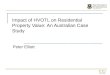 Impact of HVOTL on Residential Property Value: An Australian Case Study Overh Transmission Lines on Property Value – An Australian Residential Case of