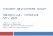 ECONOMIC DEVELOPMENT SURVEY NOLENSVILLE, TENNESSEE MAY, 2008 TIMOTHY R. GRAEFF, PH.D. PROFESSOR OF MARKETING DIRECTOR, OFFICE OF CONSUMER RESEARCH MIDDLE