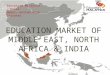 EDUCATION MARKET OF MIDDLE EAST, NORTH AFRICA & INDIA Education Malaysia – Dubai Dubai, United Arab Emirates