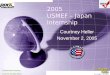 2005 USMEF – Japan Internship Courtney Heller November 2, 2005 Colorado State University Center for Red Meat Safety