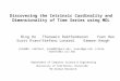 Discovering the Intrinsic Cardinality and Dimensionality of Time Series using MDL Bing Hu Thanawin Rakthanmanon Yuan Hao Scott Evans 1 Stefano Lonardi