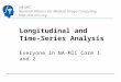 NA-MIC National Alliance for Medical Image Computing  Longitudinal and Time- Series Analysis Everyone in NA-MIC Core 1 and 2