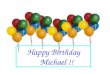 Happy Birthday Michael !!. Probabilistic & Nondeterministic Finite Automata Avi Wigderson Institute for Advanced Study Very old (1996) joint work with