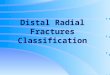 distal radial fractures nnnnn