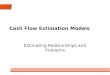 Cash Flow Estimation Models Estimating Relationships and Problems