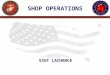 1 ENGINEER EQUIPMENT INSTRUCTION COMPANY SSGT LACHANCE SHOP OPERATIONS