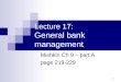 1 Lecture 17: General bank management Mishkin Ch 9 – part A page 219-229