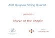 ASO Quapaw String Quartet presents Music of the People Arkansas Learning through the Arts