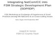 Integrating NatCom/CC into FSM Strategic Development Plan (SDP/IDP) CGE Workshop on Exchange of Experiences & Good Practices among NAI NatComs & on Cross-cutting