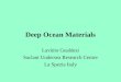 Deep Ocean Materials Lavinio Gualdesi Saclant Undersea Research Centre La Spezia Italy