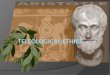 ARISTOTLE (384-322 B.C.) Born in Stagira, Greece (near Macedonia) Aristotles father introduced him to anatomy, medicine and philosophy – he was the court