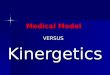Medical Model VERSUSKinergetics. PRESCRIPTION DRUGS The problem is, prescription drugs don't treat diseases; they merely cover the symptoms. U.S. physicians